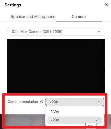 調整webex的直播會議為高畫質